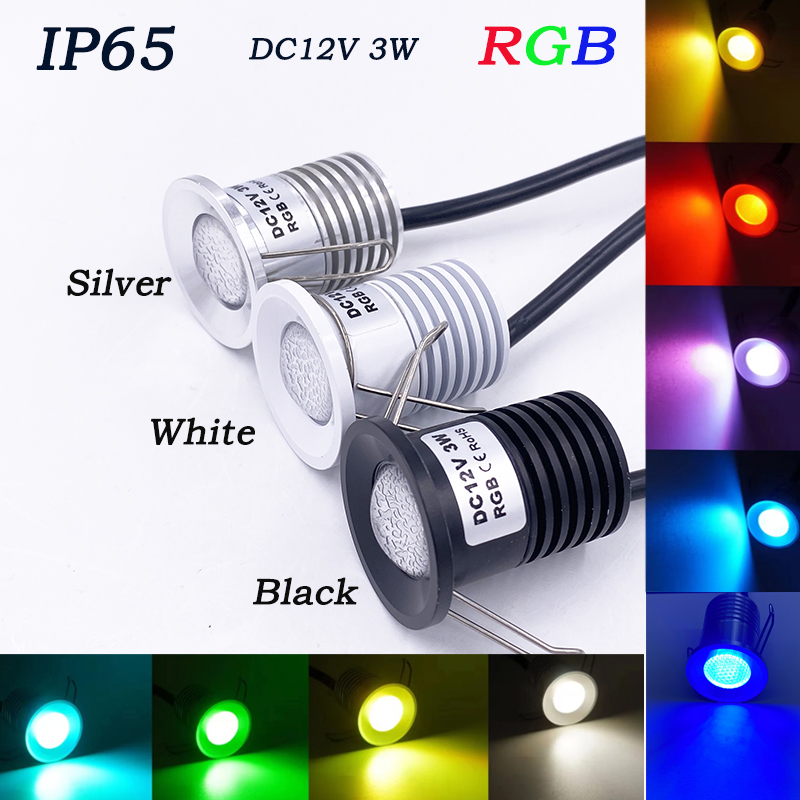 Colour Changing Bulb - Lampu Sorot Mini RGB Ohlite IP65