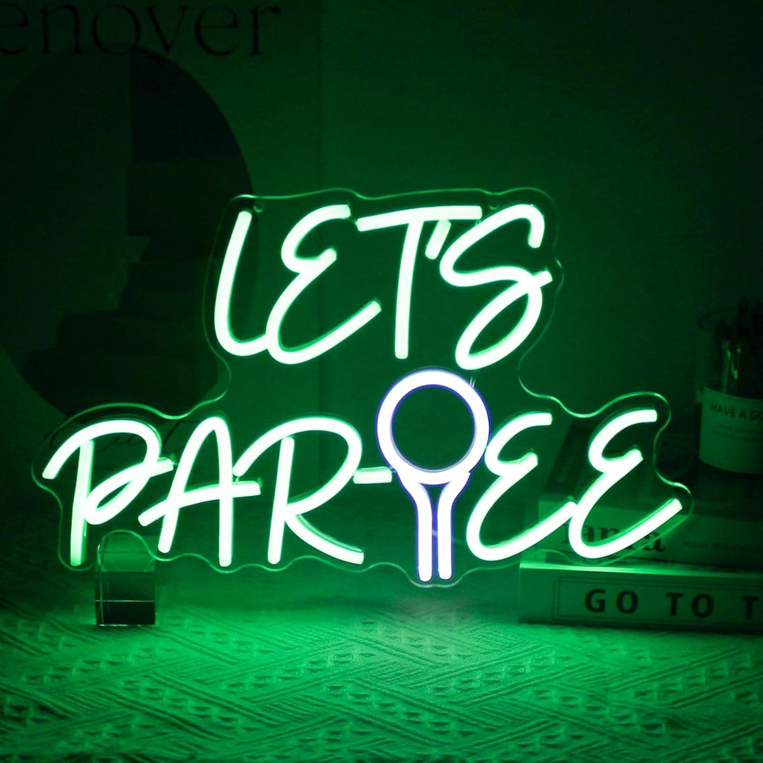 Wall Decor Lighting - Lampu Neon LED USB Dimmable Bentuk