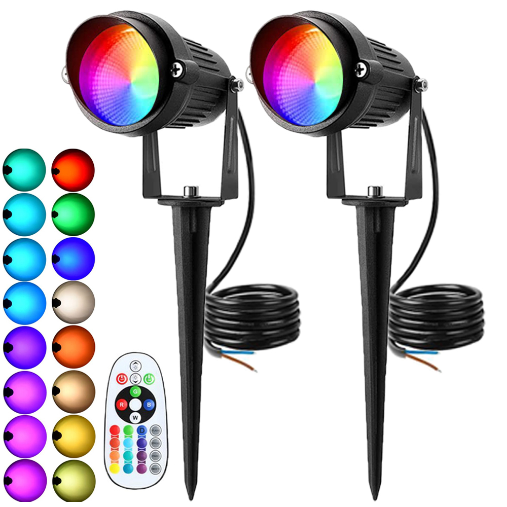 Colour Changing Bulb - RGBW lampu sorot lanskap LED berubah