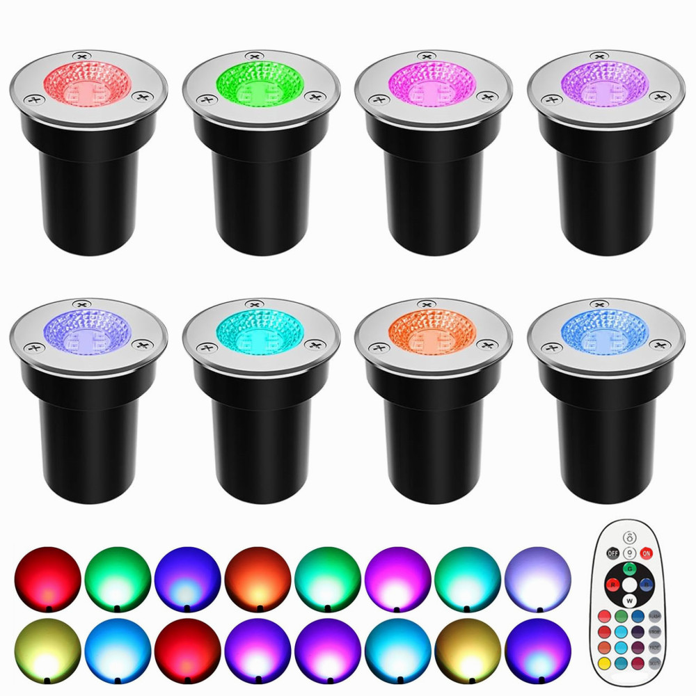 Colour Changing Bulb - Lampu Lanskap RGBW Tegangan Rendah LED