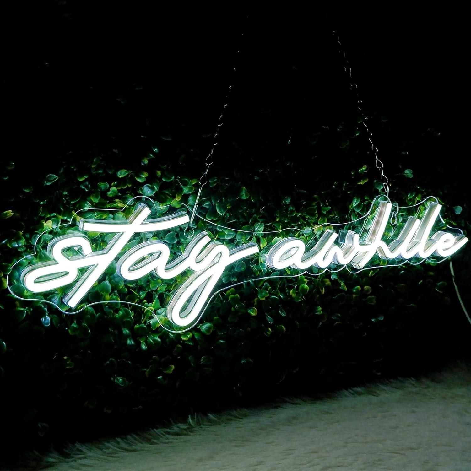 Wall Decor Lighting - Lampu Neon LED USB yang Dapat