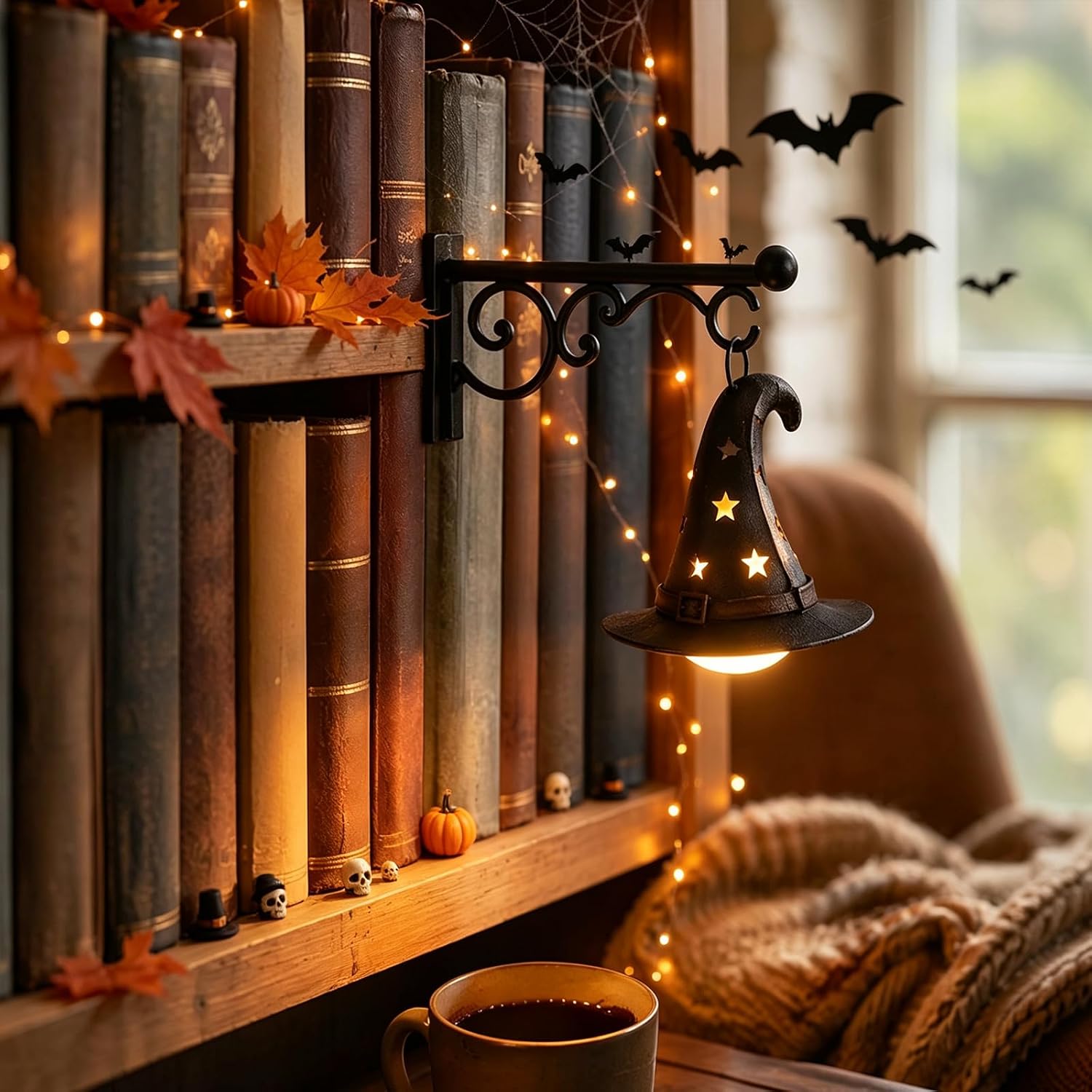 Lighting Decor Home - Lampu Rak Buku, Lampu Lentera Perpustakaan,