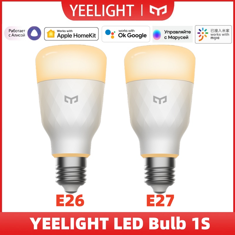 Yeelight Light Smart Bulb - Yeelight Bohlam LED 1S E26/E27 Lampu