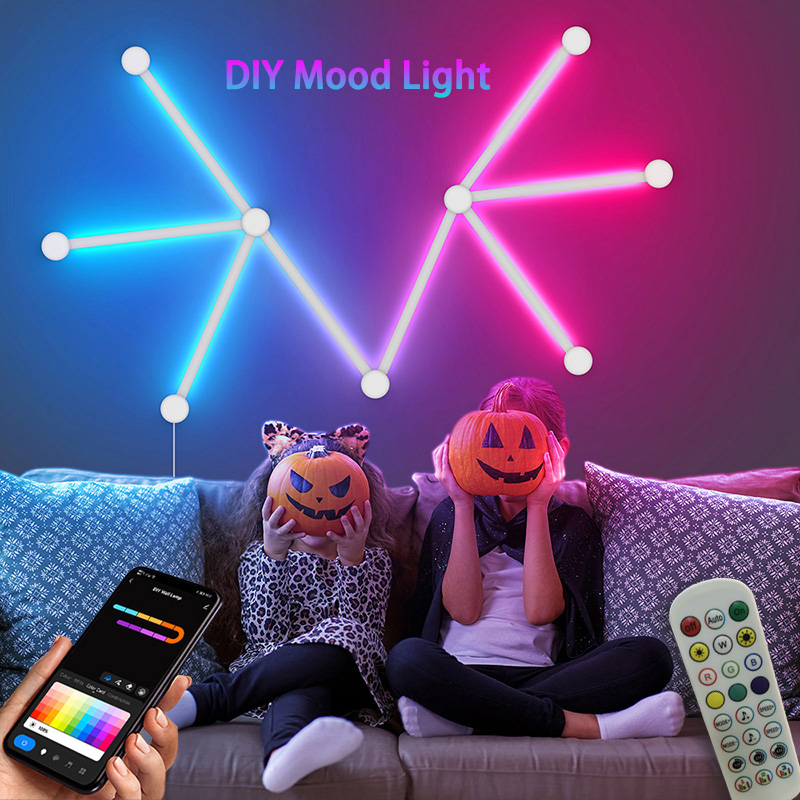 Wall Decor Lighting - Lampu Dinding RGB Pintar, Lampu LED