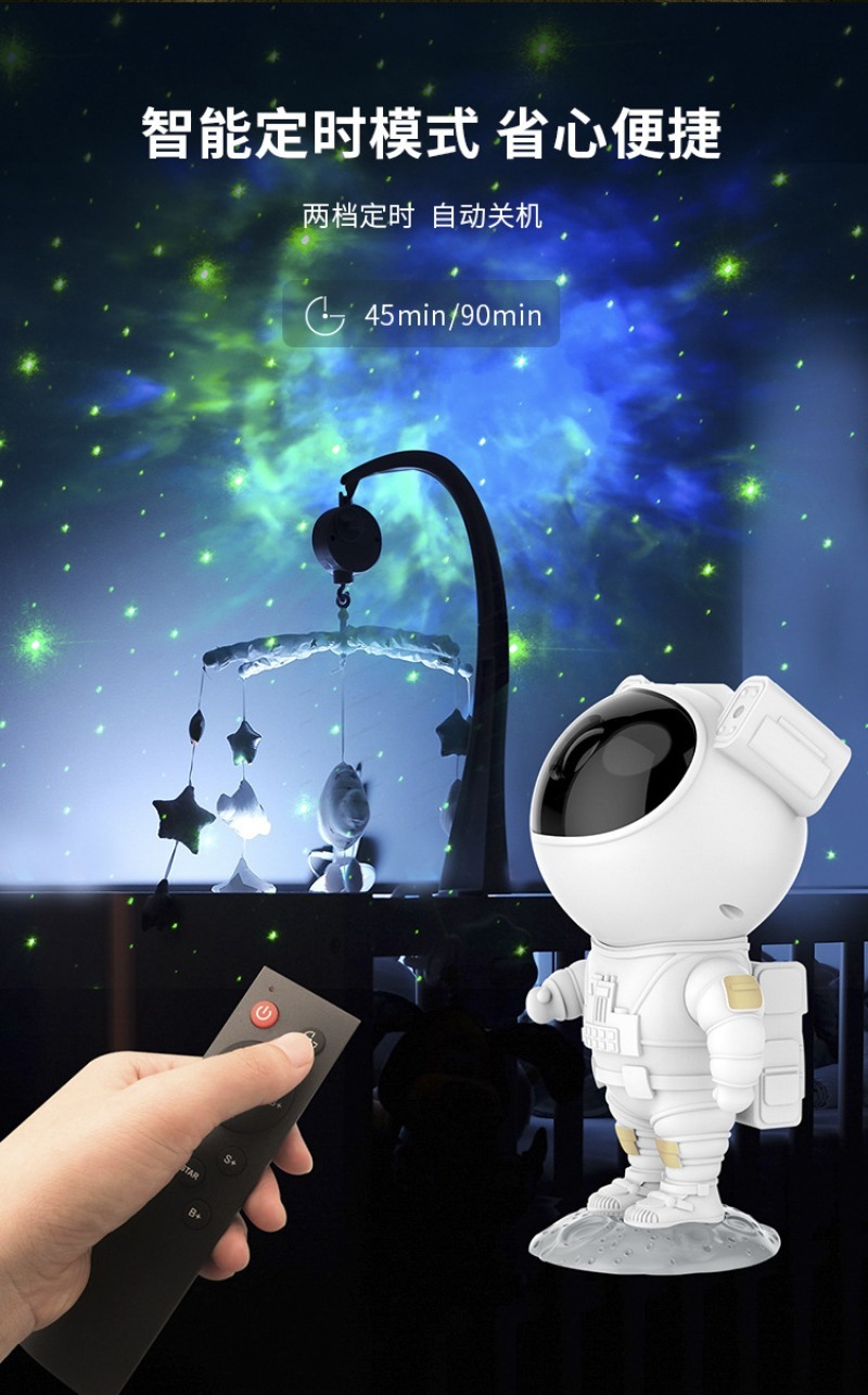 Star Projector Night - Lampu Proyektor Langit Berbintang Astronaut Lampu