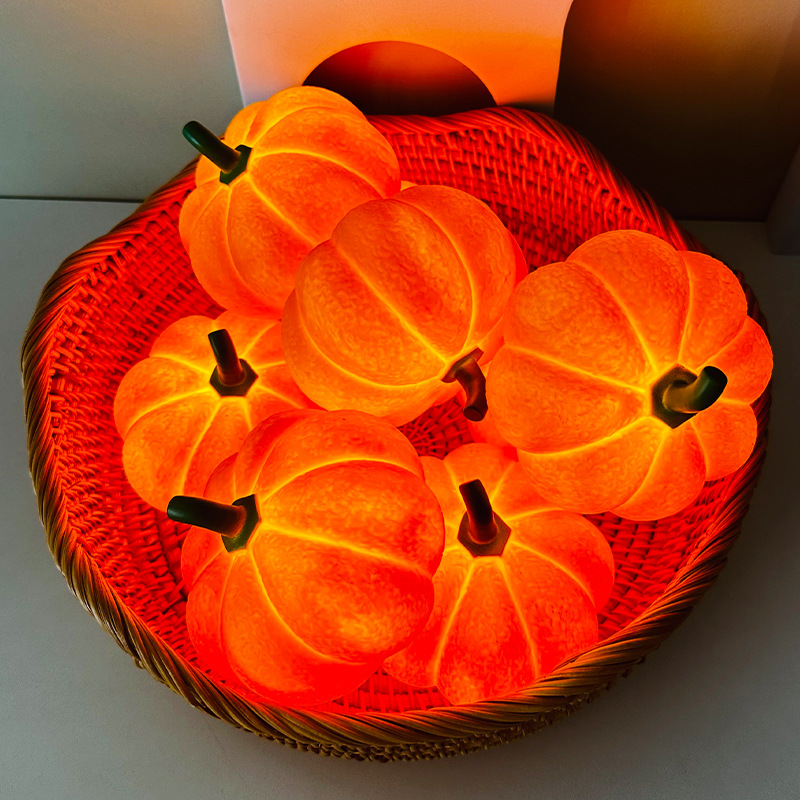 Home Decor Lighting Tricks - Lampu Malam LED Bentuk Labu Halloween