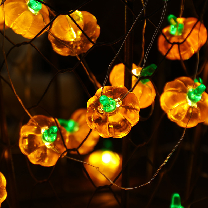 Home Decor Lighting Tricks - Lampu Hias Labu Halloween 1M 10