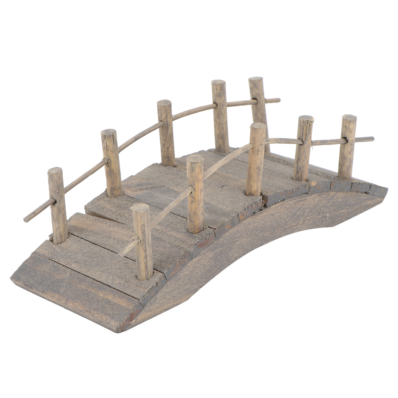 Lighting Decor Woodbridge - 1 Buah Jembatan Lengkung Kayu Mini