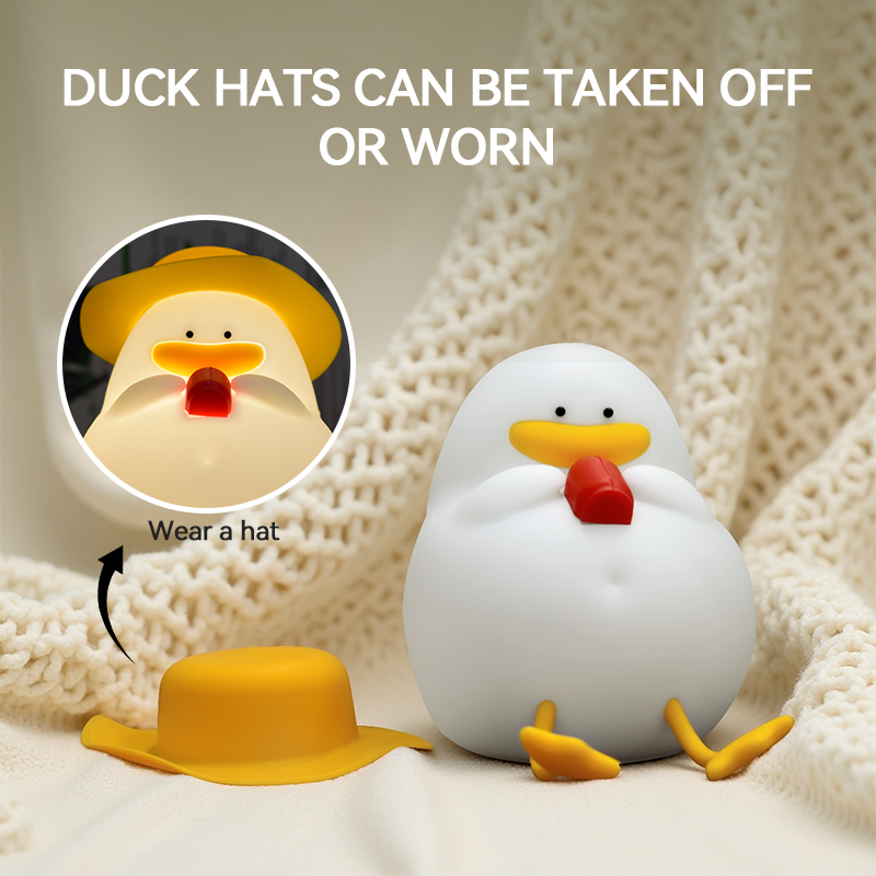 Lighting Decoration - Lampu Malam Happy Duck, Lampu Samping