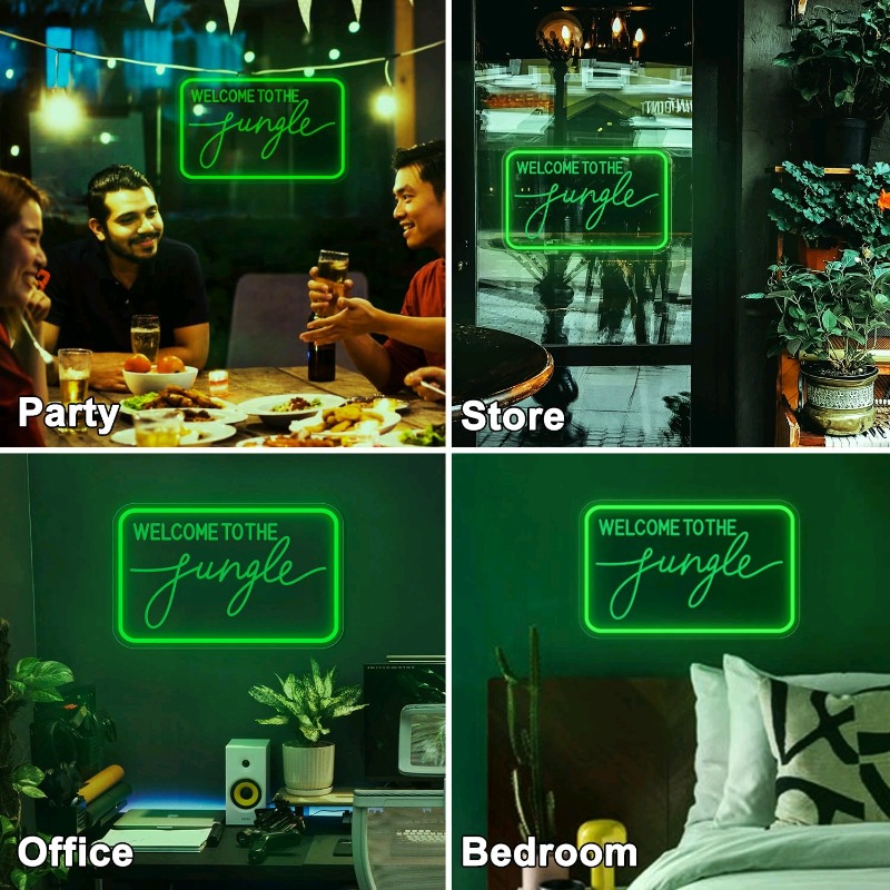 Ambient Lighting Decor For Room - Lampu Neon LED Kustom Papan Reklame