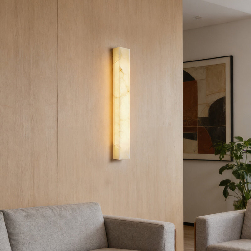 Lampu Dinding Marmer Alami Spa - Ambient Lighting Decor For Room ulasan dan harga