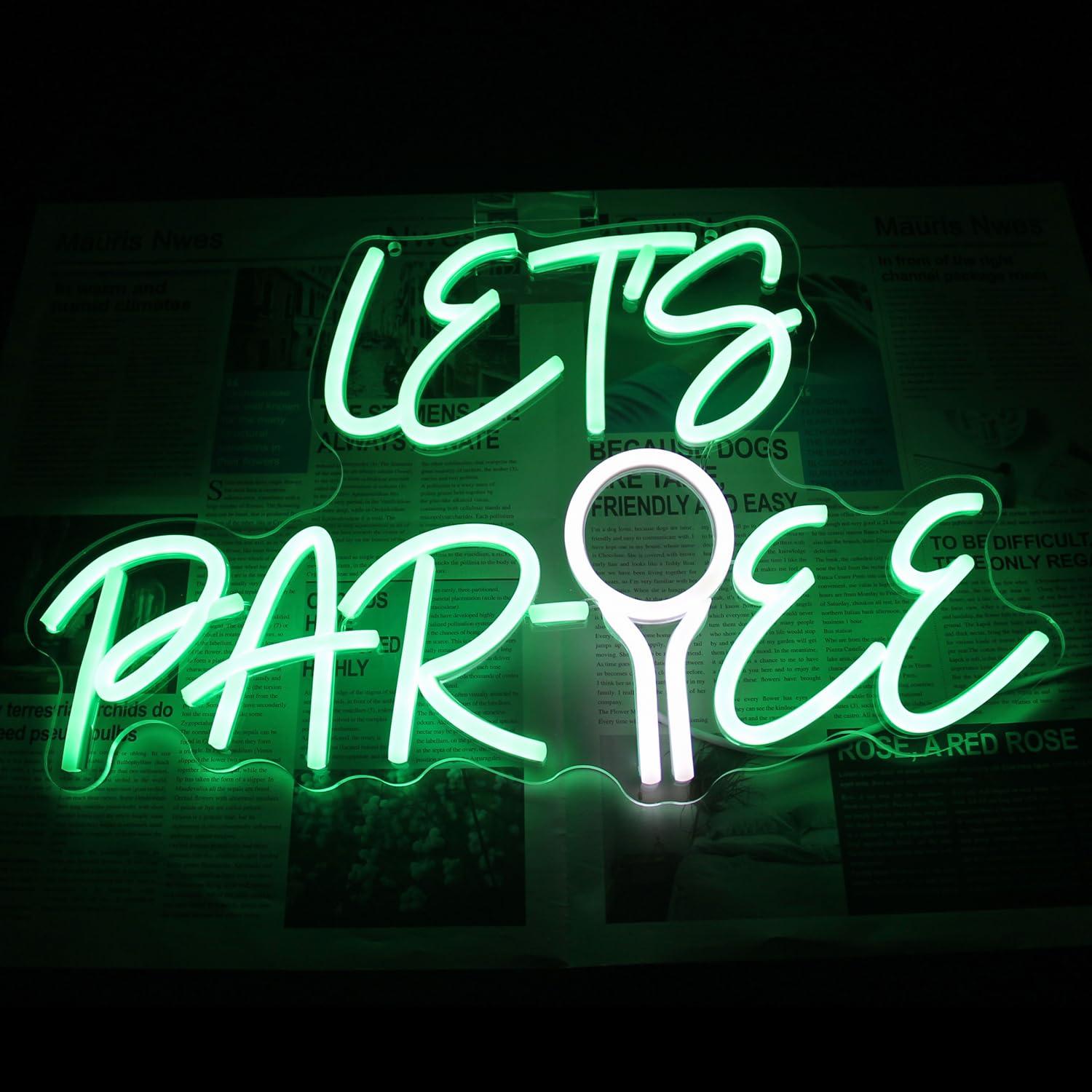 Lampu Neon LED USB Dimmable Be - Wall Decor Lighting ulasan dan harga