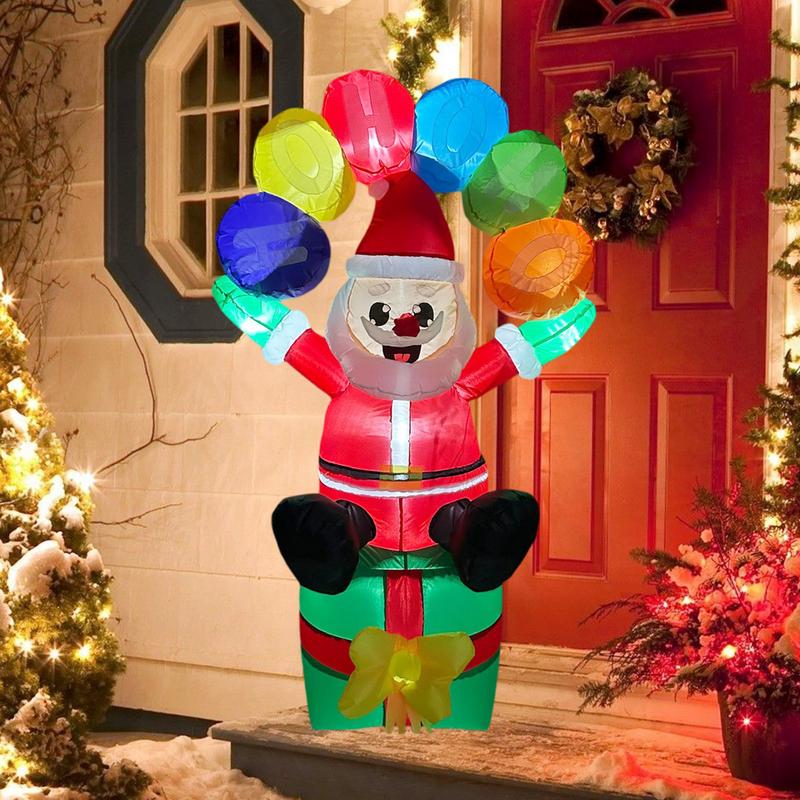 Dekorasi Santa Claus Tiup deng - Up Lighting Decor ulasan dan harga