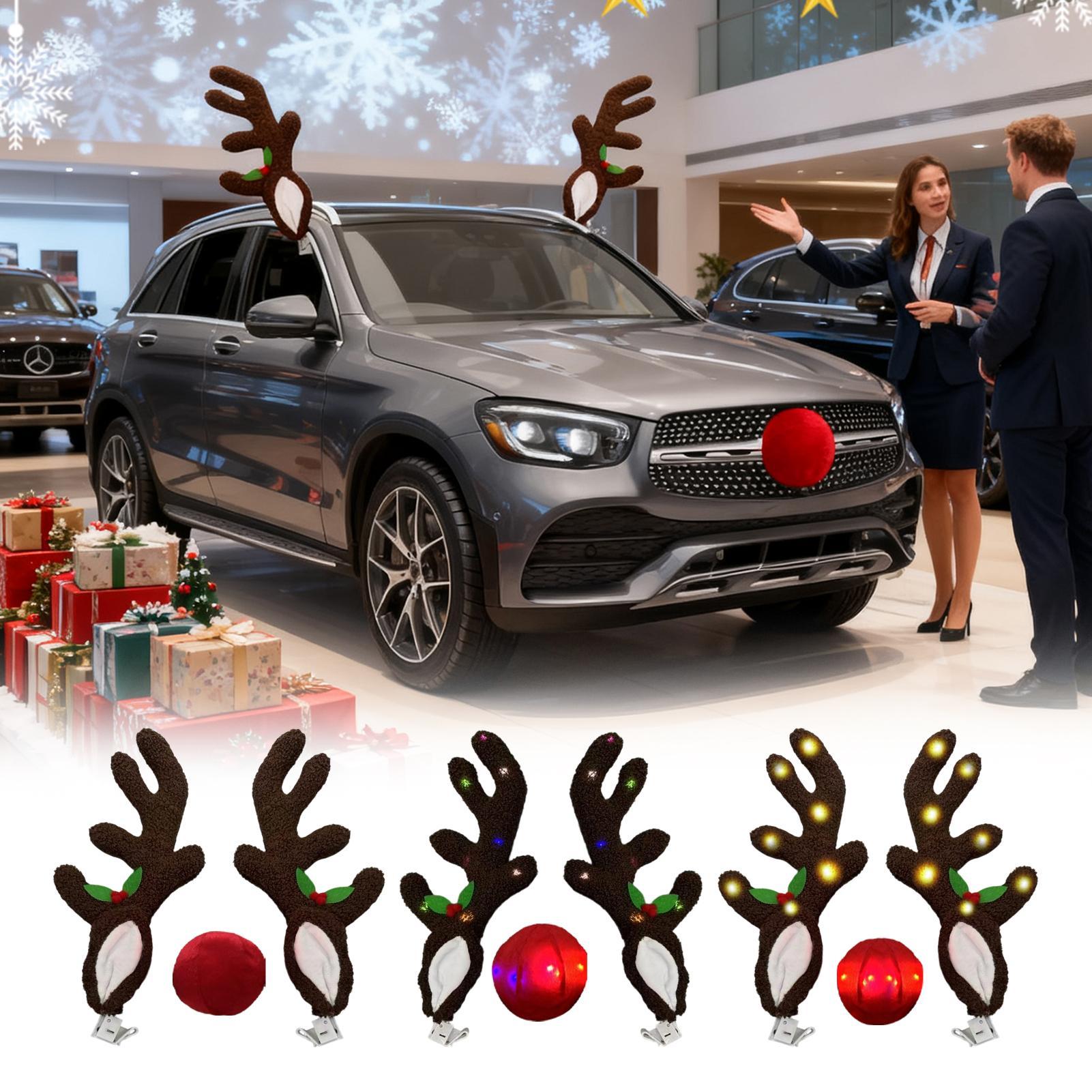 Dekorasi Mobil Natal Lampu Rus - Up Lighting Decor ulasan dan harga