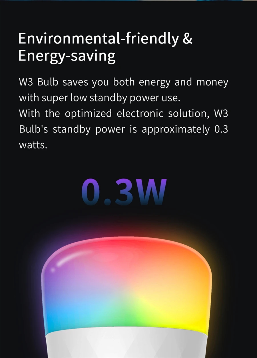Yeelight Smart LED W3 Bohlam E - Yeelight Light Smart Bulb ulasan dan harga
