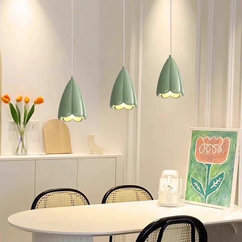 Lampu Gantung Resin Gaya Krim, - Decor Lighting Fixtures ulasan dan harga