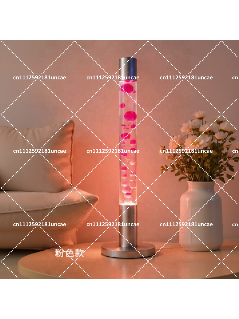 Lampu Lava Ubur-ubur Lantai 12 - Ambient Lighting Decor For Room ulasan dan harga