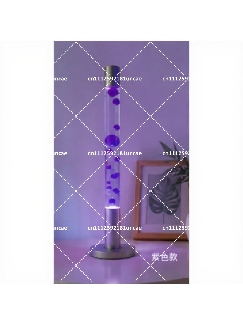 Lampu Lava Ubur-ubur Lantai 12 - Ambient Lighting Decor For Room ulasan dan harga