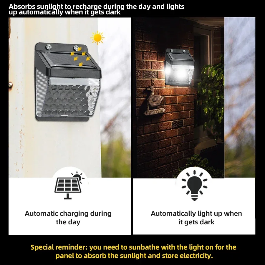 Lampu LED Tenaga Surya Sensor  - Wall Decor Lighting ulasan dan harga