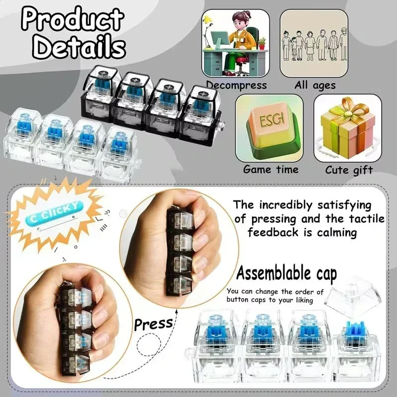 Gantungan Kunci LED Keyboard d - Up Lighting Decor ulasan dan harga