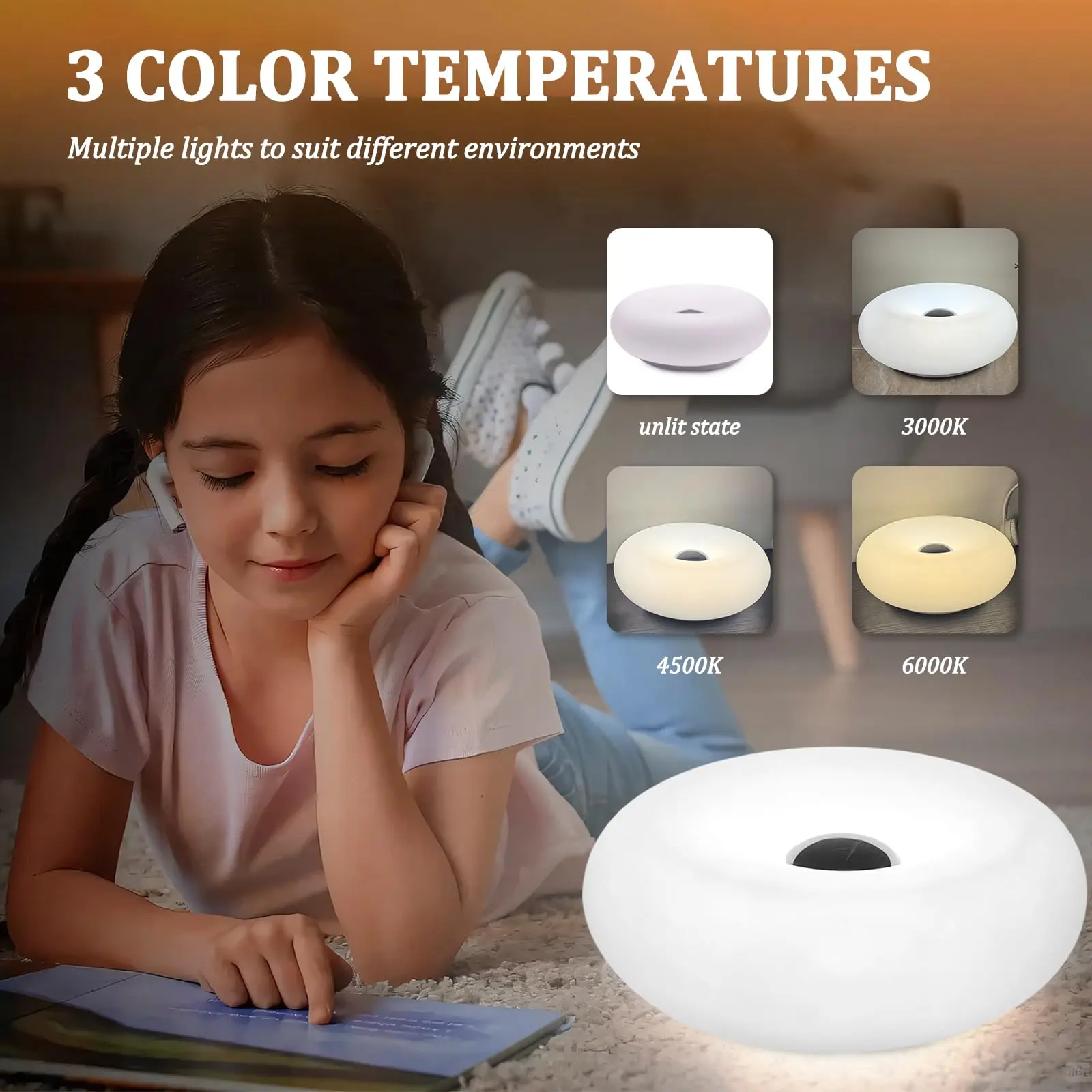 Lampu Donat RGB, Lampu Samping - Ambient Lighting Decor For Room ulasan dan harga