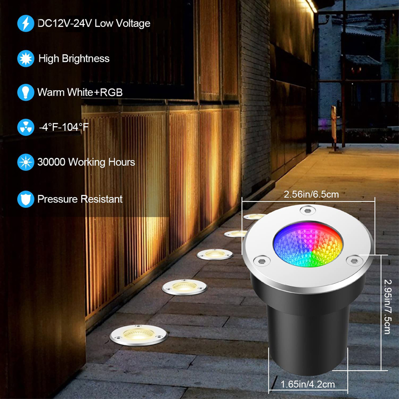 Lampu Lanskap RGBW Tegangan Re - Colour Changing Bulb ulasan dan harga