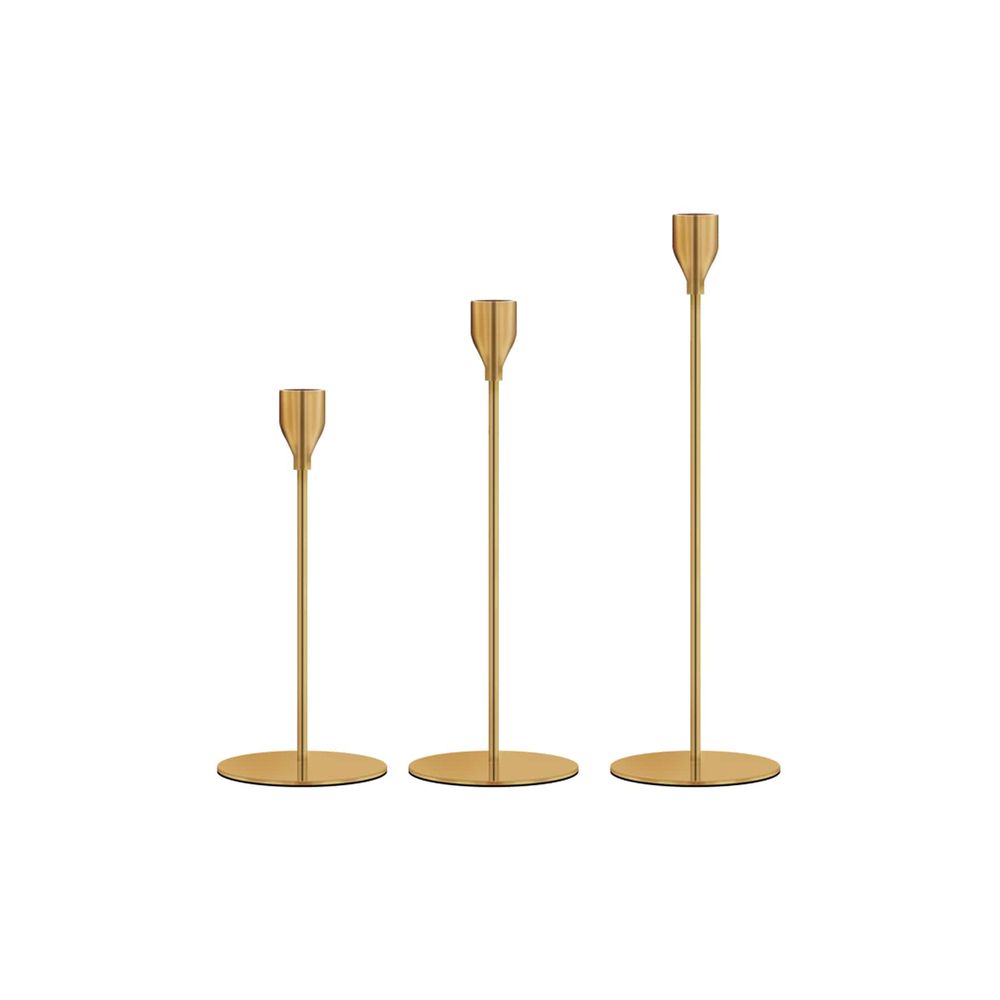 Set 3 Lilin Tembaga, Hiasan Lo - Lighting Decor Wedding ulasan dan harga