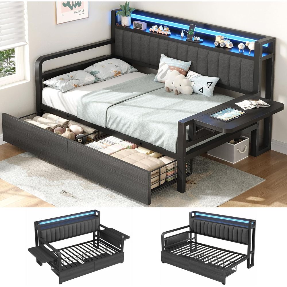 Tempat Tidur Twin Jevol dengan - Furniture Lighting & Decor Magazine ulasan dan harga