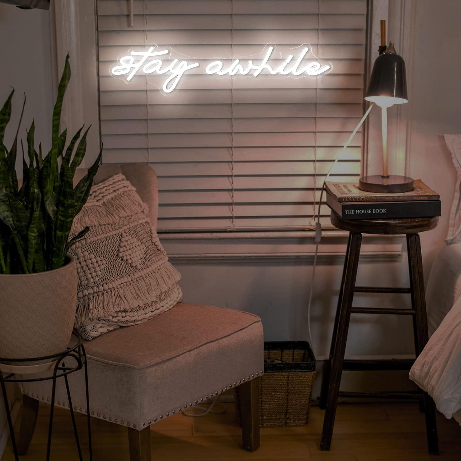 Lampu Neon LED USB yang Dapat  - Wall Decor Lighting ulasan dan harga