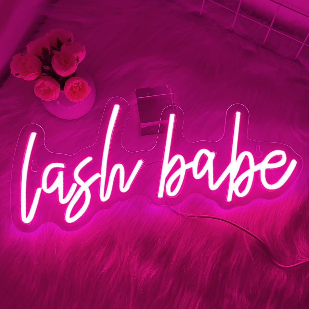 Lampu LED Neon Sign Lash Room  - Wall Decor Lighting ulasan dan harga
