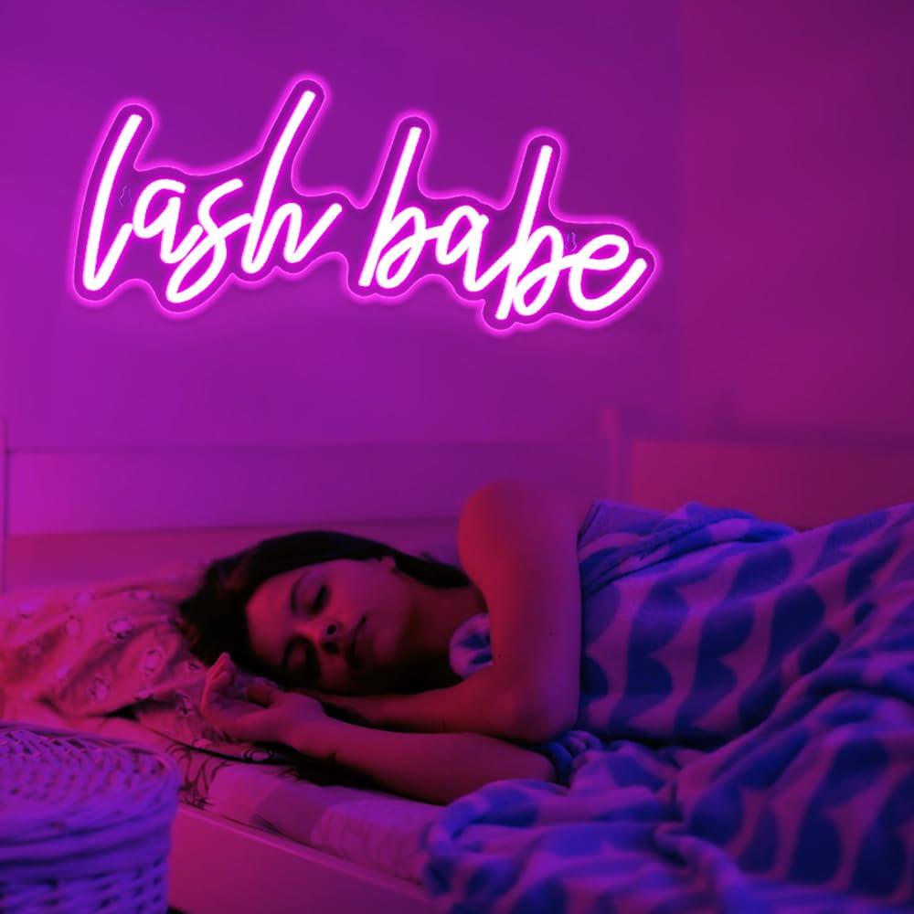 Lampu LED Neon Sign Lash Room  - Wall Decor Lighting ulasan dan harga