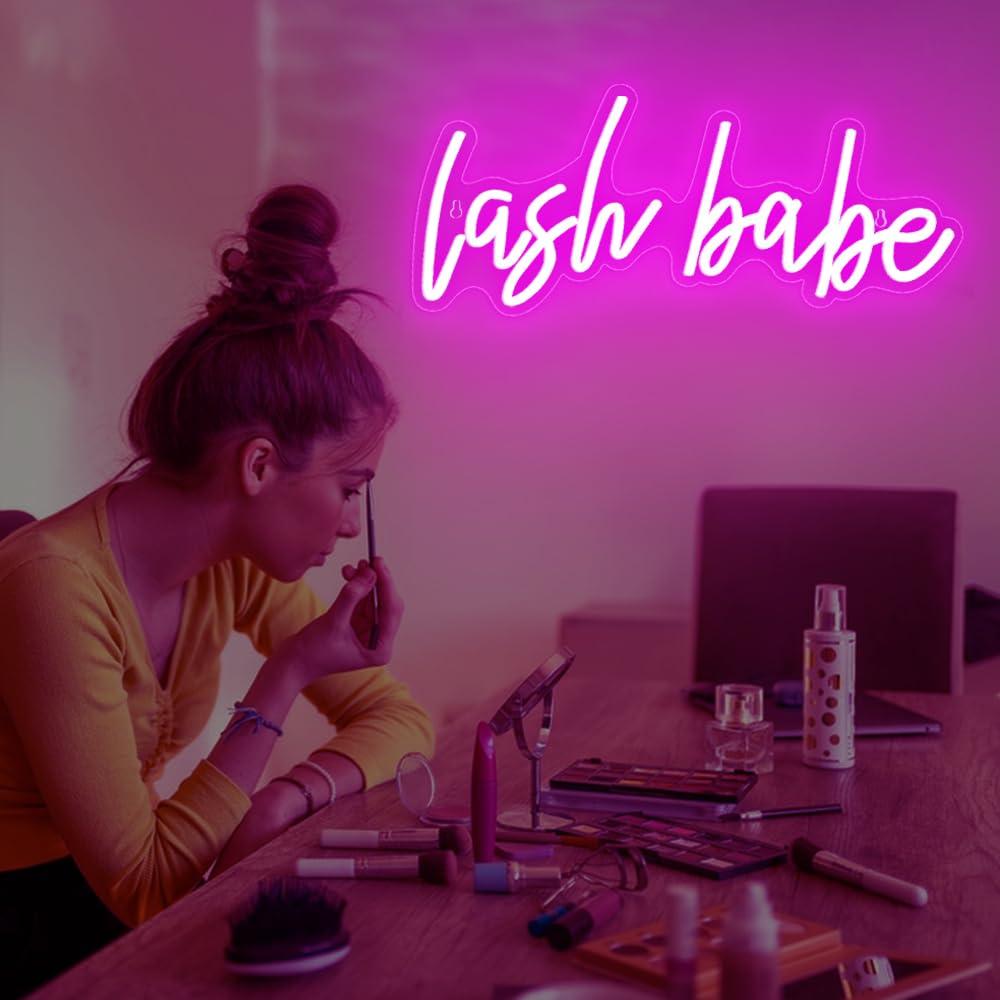 Lampu LED Neon Sign Lash Room  - Wall Decor Lighting ulasan dan harga