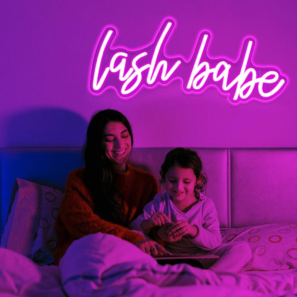 Lampu LED Neon Sign Lash Room  - Wall Decor Lighting ulasan dan harga