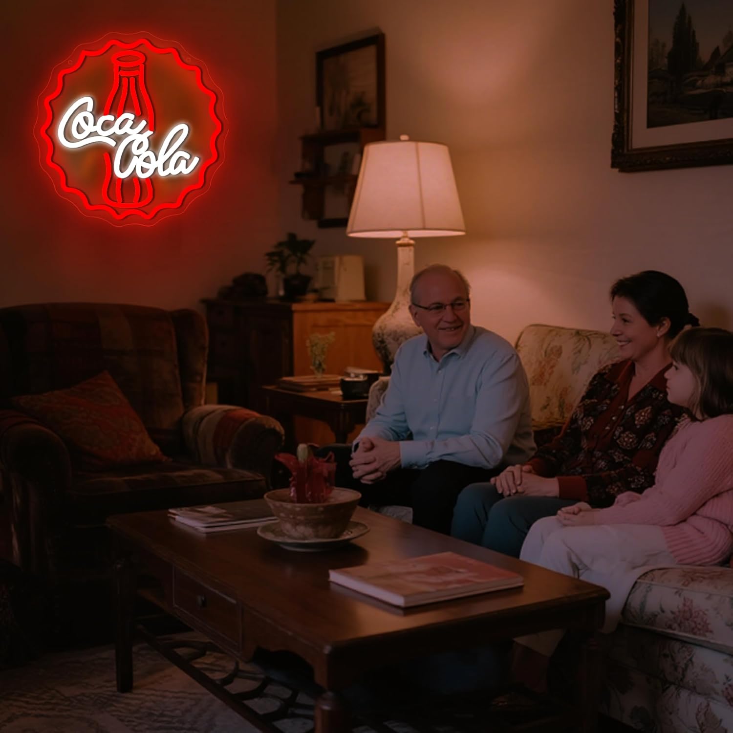 Lampu Dinding Seni Neon Cola L - Wall Decor Lighting ulasan dan harga