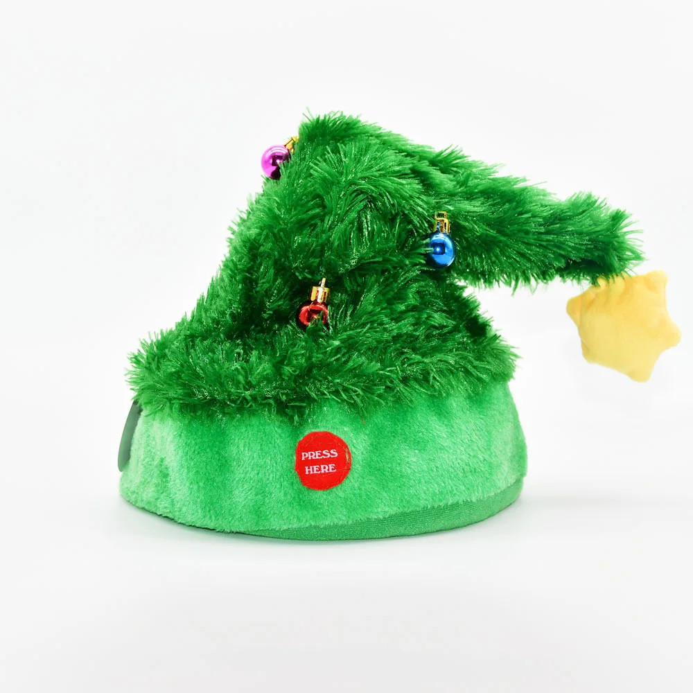Topi Natal Elektrik Kreatif de - Up Lighting Decor ulasan dan harga