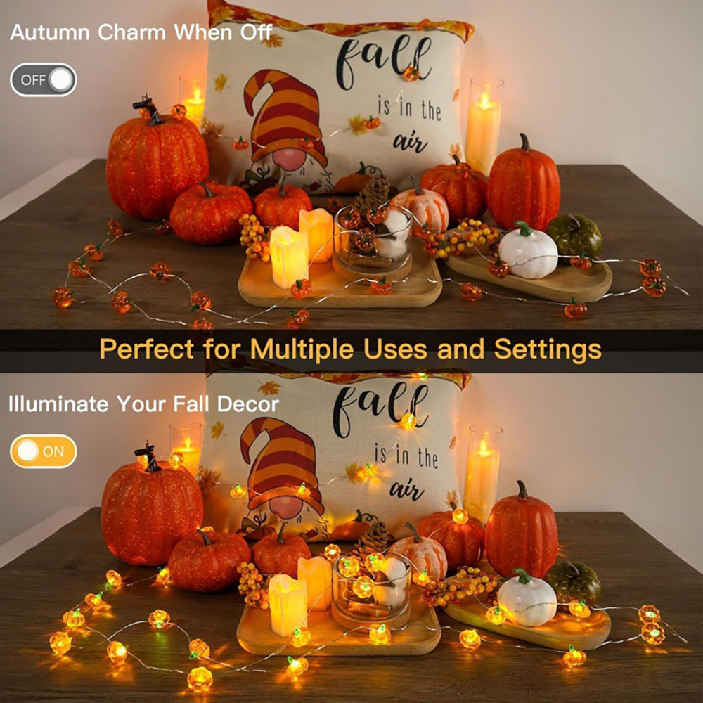 Lampu Hias Labu Halloween, Dek - Home Decor Lighting Tricks ulasan dan harga