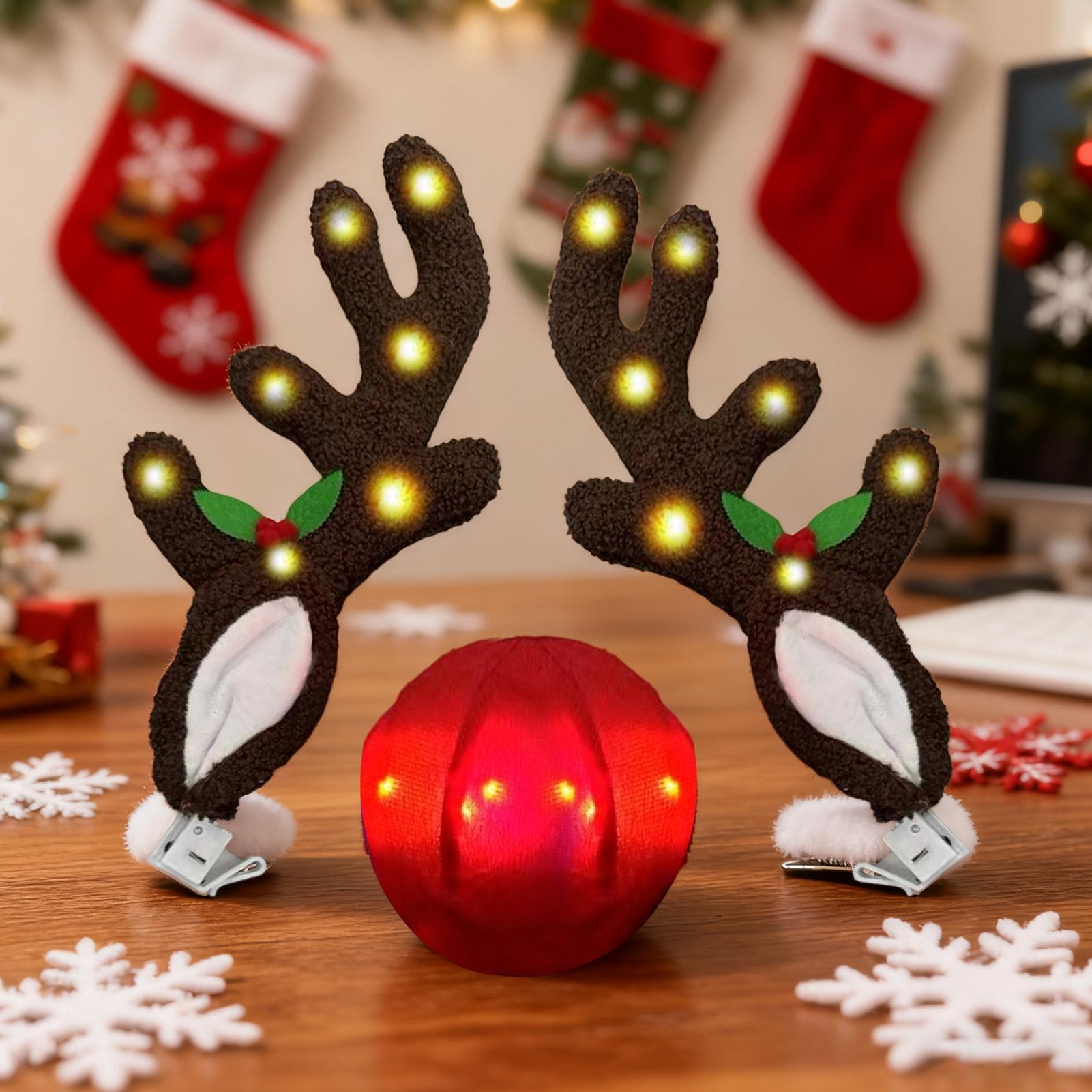 Tanduk Rusa Mobil Menyala Tand - Up Lighting Decor ulasan dan harga