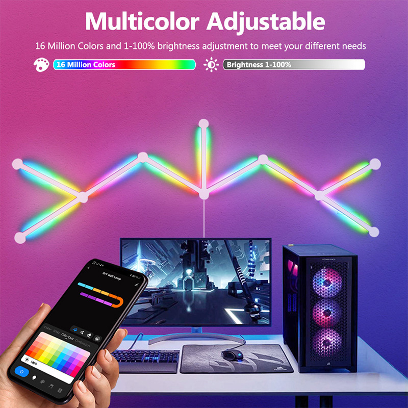 Lampu Dinding RGB Pintar, Lamp - Wall Decor Lighting ulasan dan harga