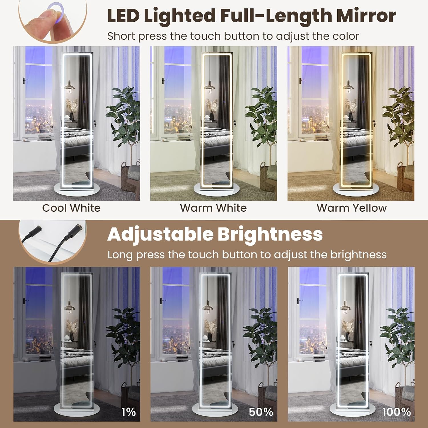 360 °   Lemari Perhiasan Berpu - Furniture Lighting & Decor Magazine ulasan dan harga