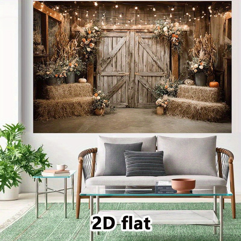 Tapestry Gaya Pedesaan 2D, Dek - Lighting Decor Photos ulasan dan harga