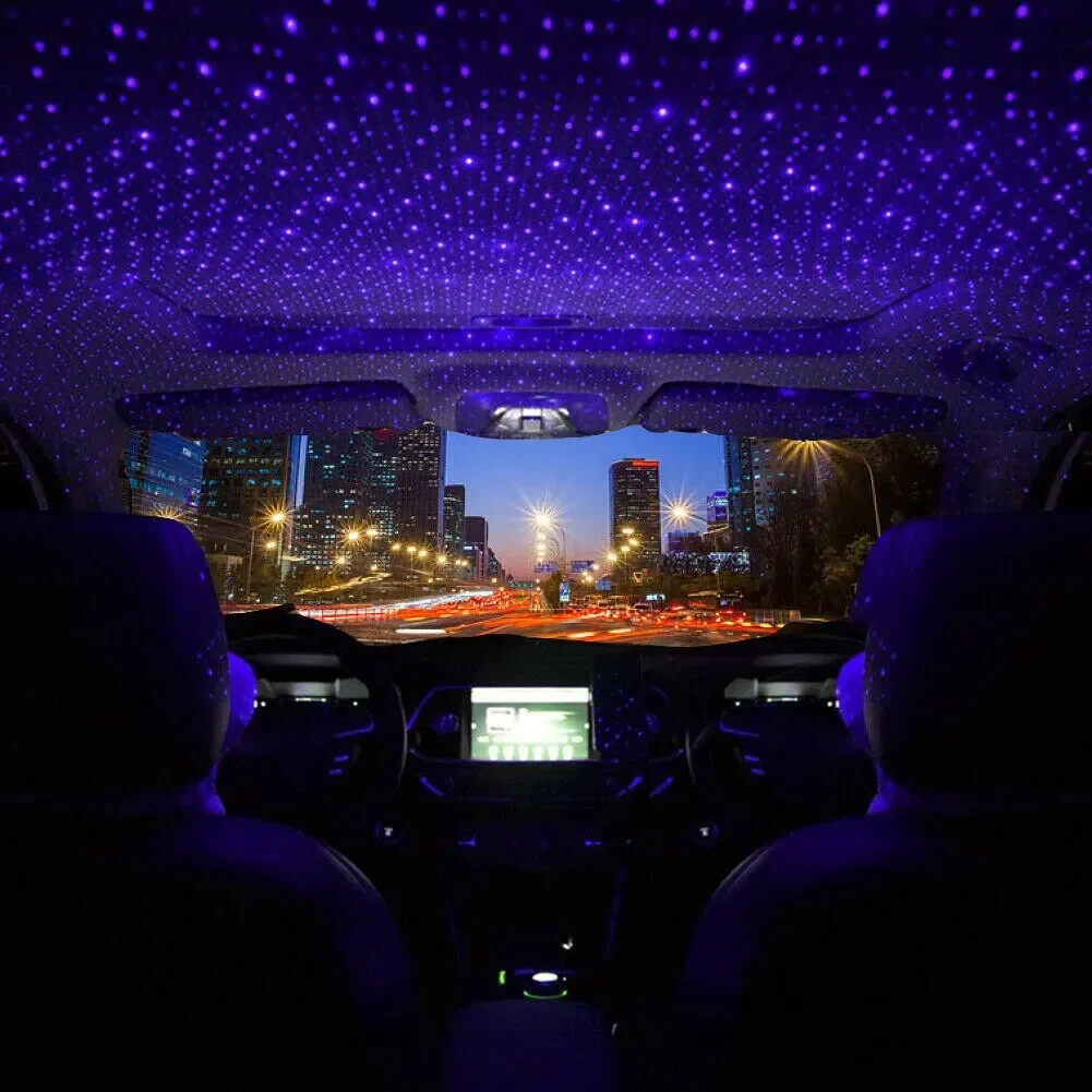 Lampu Malam LED Mini Mobil Ber - Star Projector Night ulasan dan harga