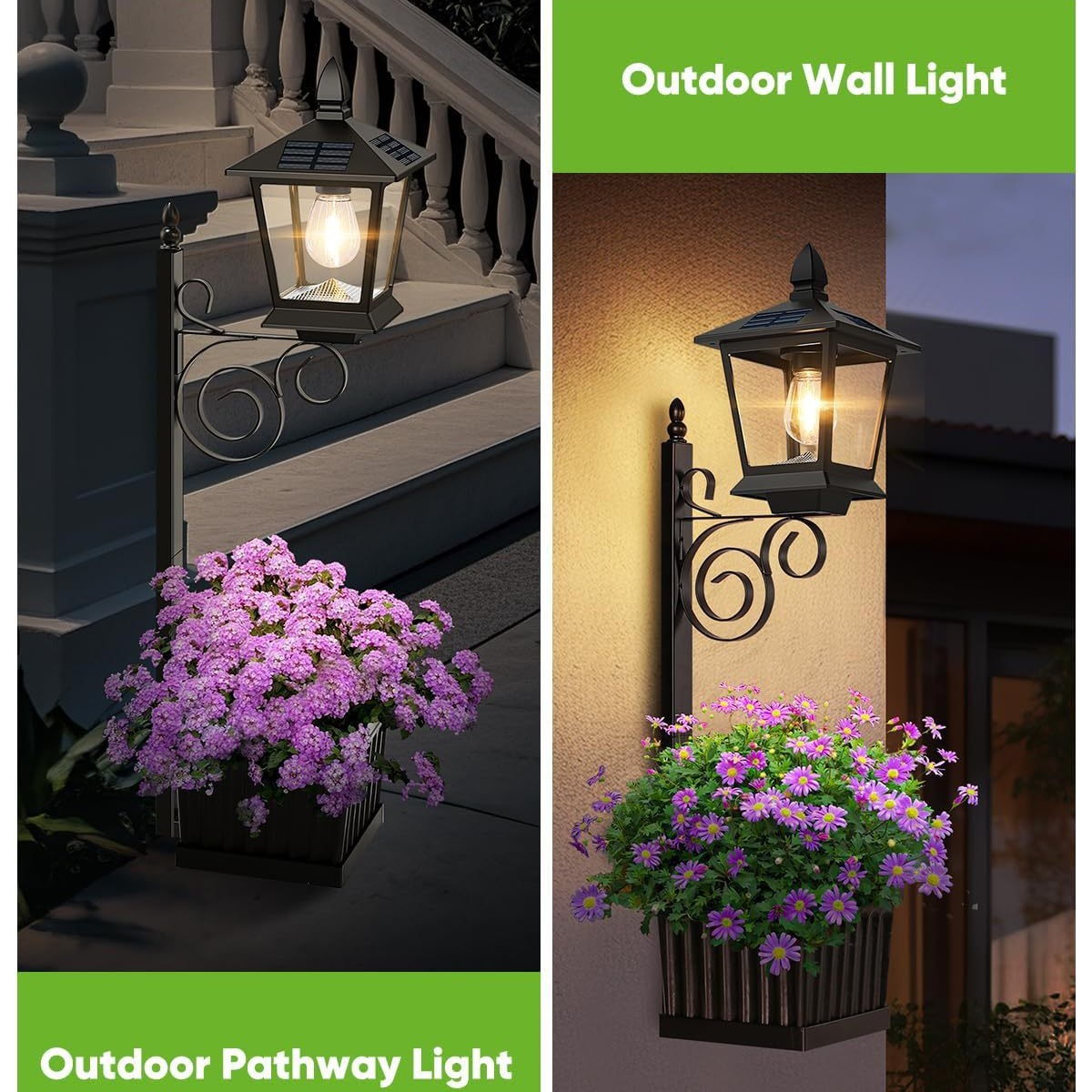 Lampu Tanaman Tenaga Surya 2 i - Wall Decor Lighting ulasan dan harga