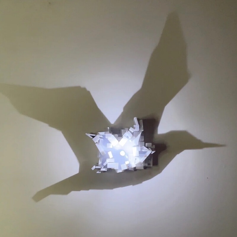 Lampu Tidur 3D Light Shadow Ni - Lighting Decoration ulasan dan harga