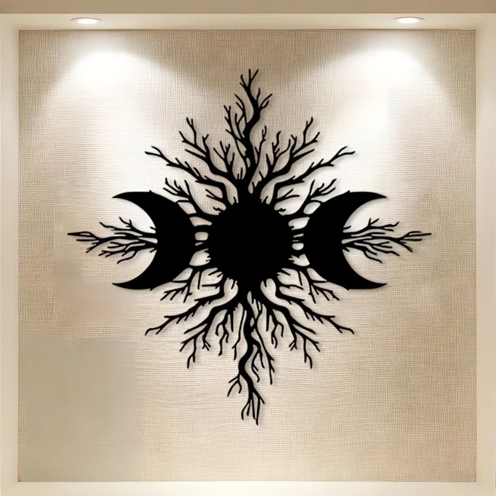 Dekorasi Dinding Logam Bulan S - Home Decor Lighting Brands ulasan dan harga