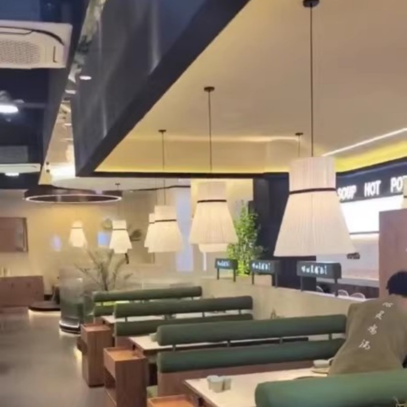 Lampu Gantung LED Kain Minimal - Decor Lighting Fixtures ulasan dan harga