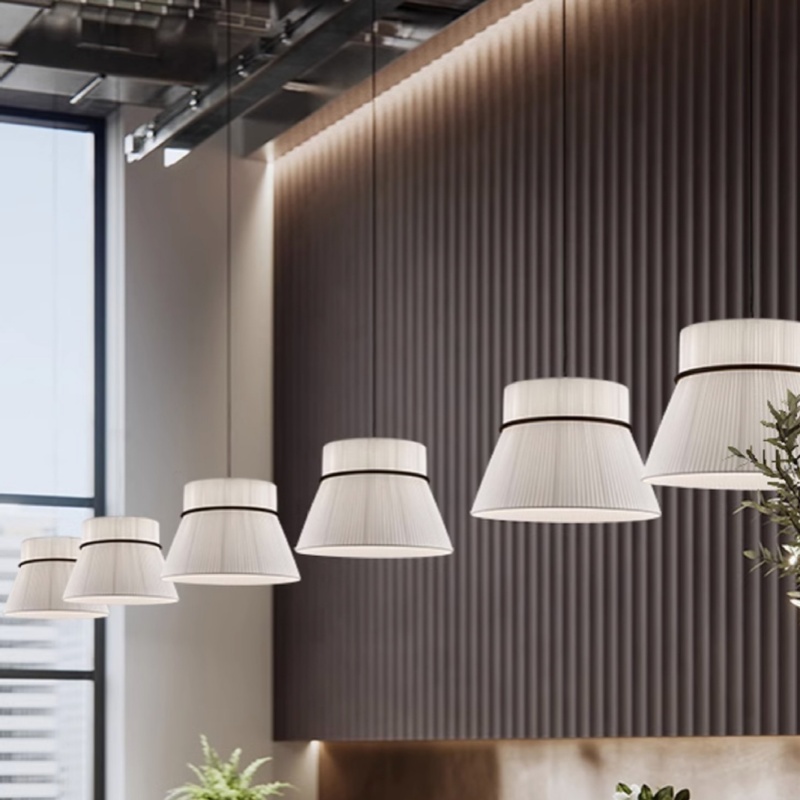 Lampu Gantung LED Kain Minimal - Decor Lighting Fixtures ulasan dan harga