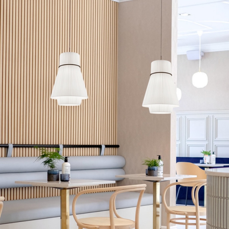 Lampu Gantung LED Kain Minimal - Decor Lighting Fixtures ulasan dan harga