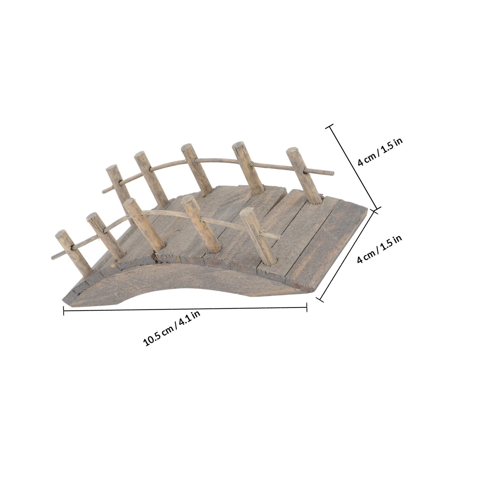 1 Buah Jembatan Lengkung Kayu  - Lighting Decor Woodbridge ulasan dan harga