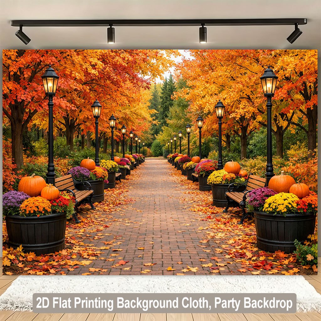 Bidang 2D, jalan berlapis daun - Lighting Decor Photos ulasan dan harga