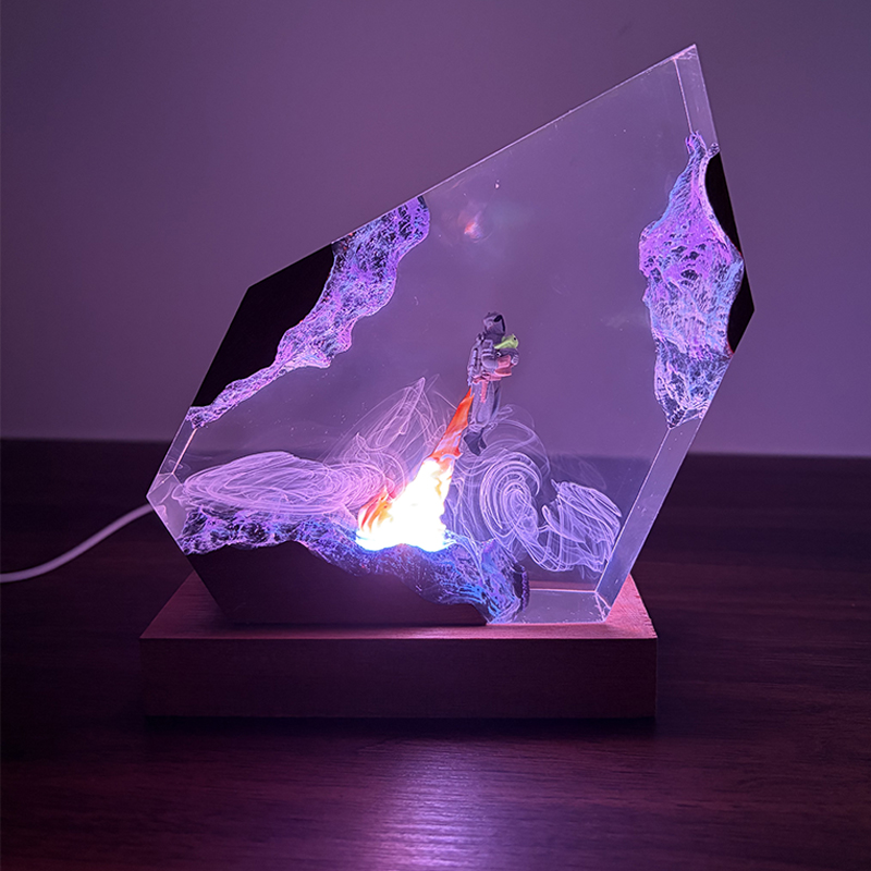 Lampu Meja Resin Figur Anime S - Lighting Decor Wedding ulasan dan harga